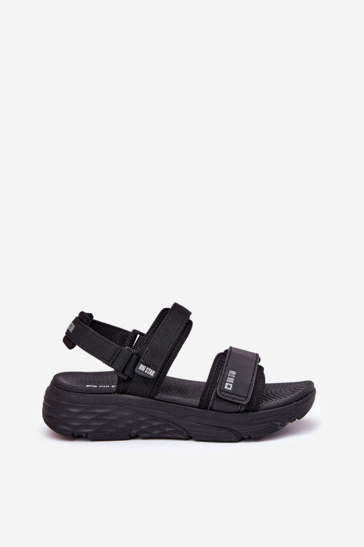 Sporty Sandals Women On Platform Big Star RR274A077 Black