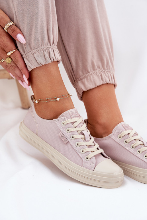 Women's Sneakers Big Star RR274732 Light Pink