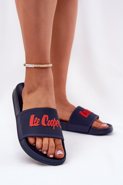 Ladies Slippers Lee Cooper LCW-25-07-3524L Navy Blue Ladies Slippers Lee Cooper LCW-25-07-3524L Navy Blue
