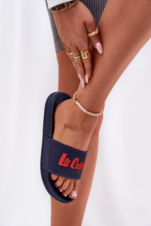 Ladies Slippers Lee Cooper LCW-25-07-3524L Navy Blue Ladies Slippers Lee Cooper LCW-25-07-3524L Navy Blue