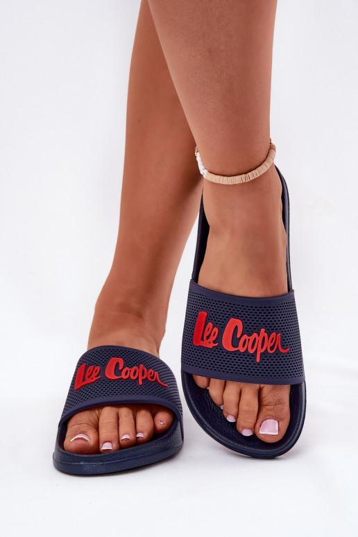 Ladies Slippers Lee Cooper LCW-25-07-3524L Navy Blue Ladies Slippers Lee Cooper LCW-25-07-3524L Navy Blue