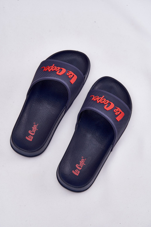 Ladies Slippers Lee Cooper LCW-25-07-3524L Navy Blue Ladies Slippers Lee Cooper LCW-25-07-3524L Navy Blue