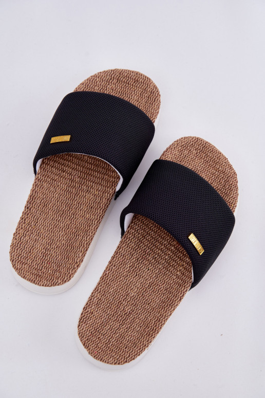 Ladies Slippers Big Star RR274A108 Black Ladies Slippers Big Star RR274A108 Black