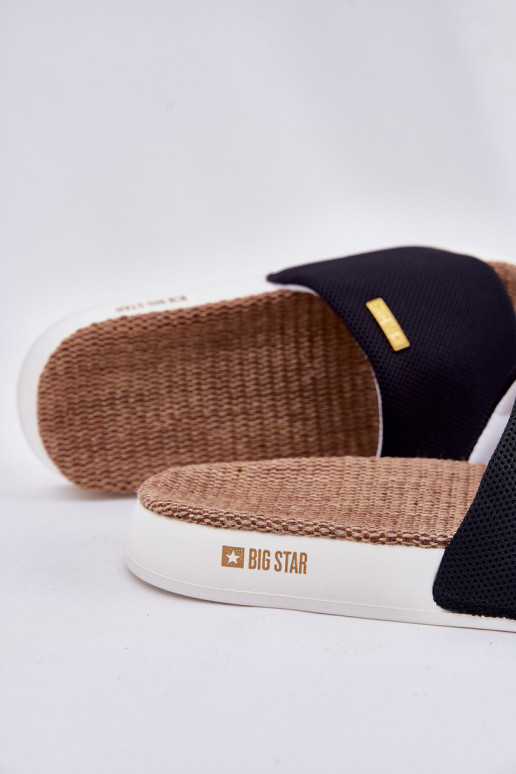 Ladies Slippers Big Star RR274A108 Black Ladies Slippers Big Star RR274A108 Black