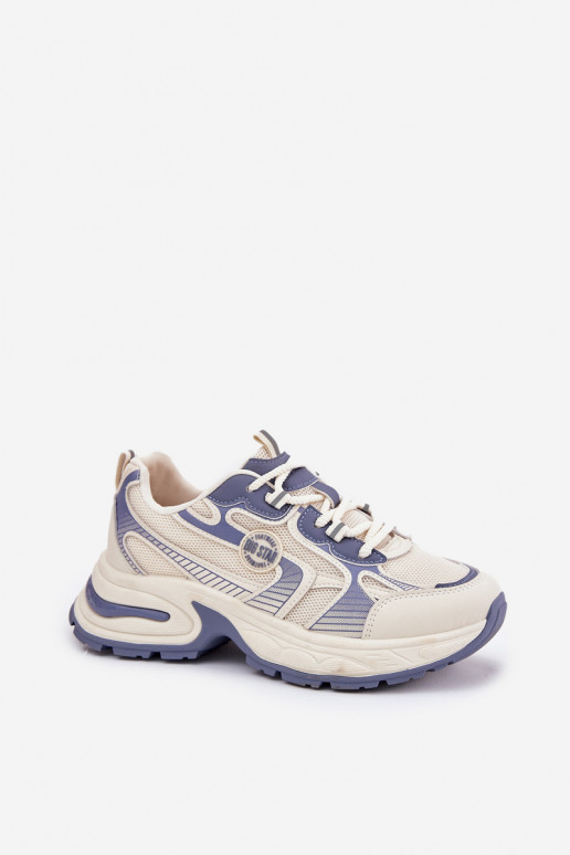 Sneakersy Damskie Big Star RR274A190 Niebieskie