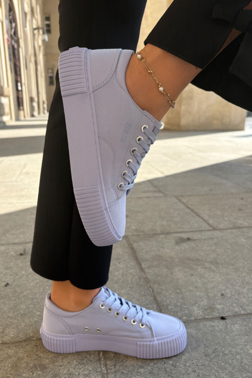 Women's Fabric Sneakers Big Star RR274406 Purple