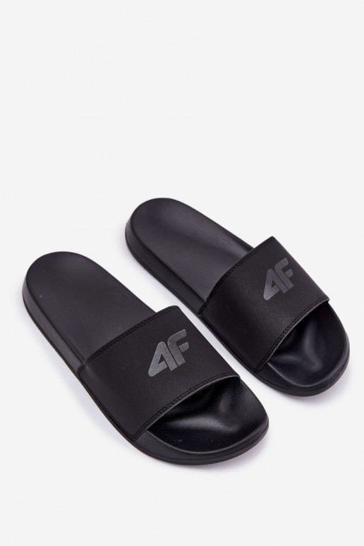 Men's Slippers 4F Black 4FRMM00FSLIM011-21S Men's Slippers 4F Black 4FRMM00FSLIM011-21S