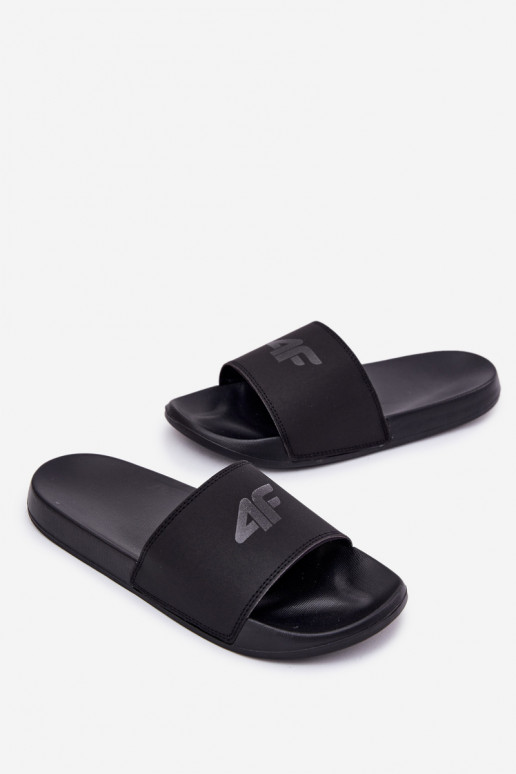 Men's Slippers 4F Black 4FRMM00FSLIM011-21S Men's Slippers 4F Black 4FRMM00FSLIM011-21S