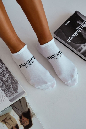 Women's Socks PROSECCO MOOD Black-White