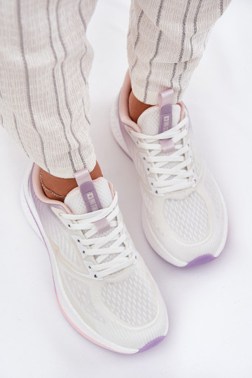 Buty Sportowe Damskie Big Star RR274A161 HI-POLY SYSTEM Białe 2