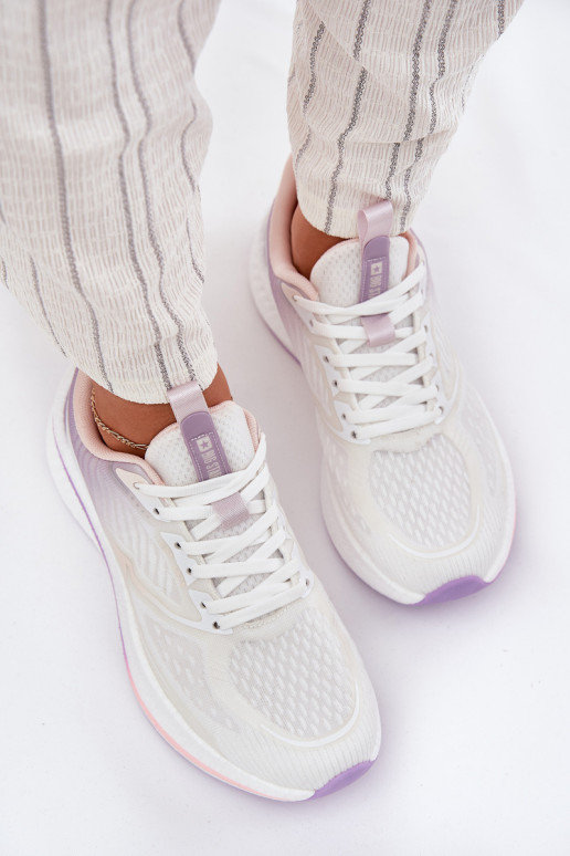 Buty Sportowe Damskie Big Star RR274A161 HI-POLY SYSTEM Białe