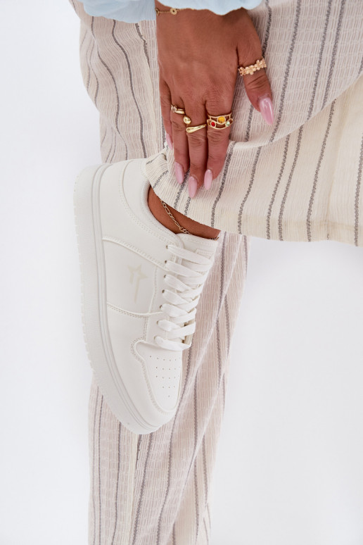 Ladies Sneakers Big Star RR274A241 HI-POLY SYSTEM White