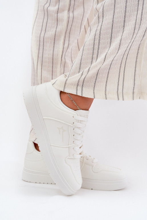 Ladies Sneakers Big Star RR274A241 HI-POLY SYSTEM White