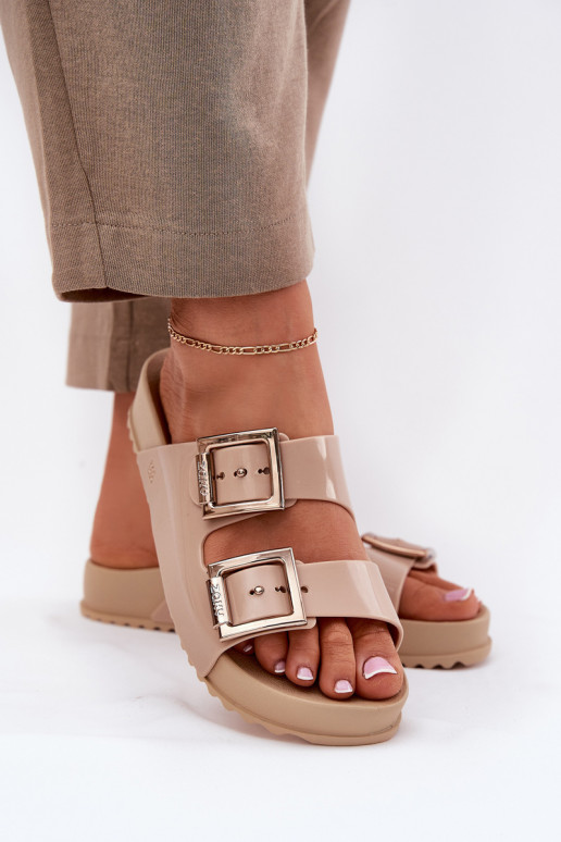 Women's Smooth Scented Slippers ZAXY Beige NN285092