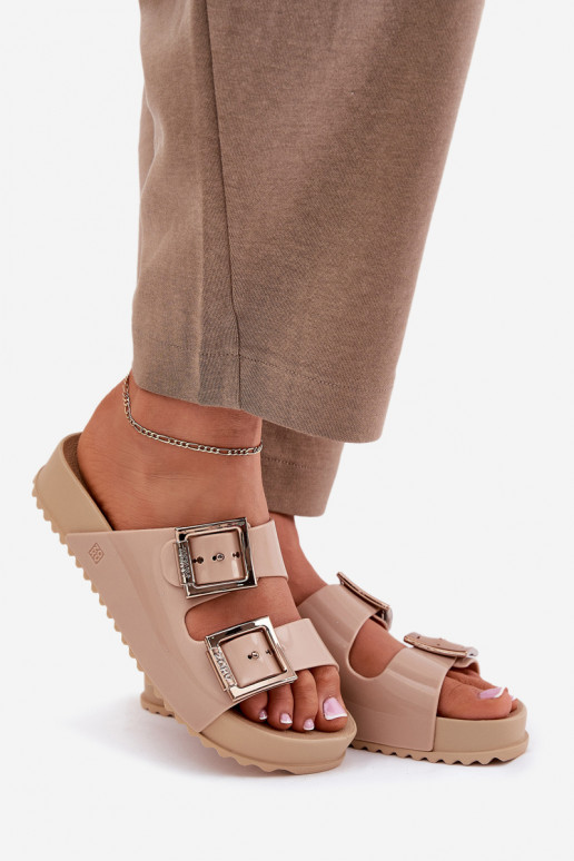 Women's Smooth Scented Slippers ZAXY Beige NN285092