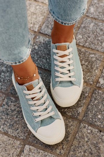 Women's Fabric Sneakers Big Star RR274796 Blue