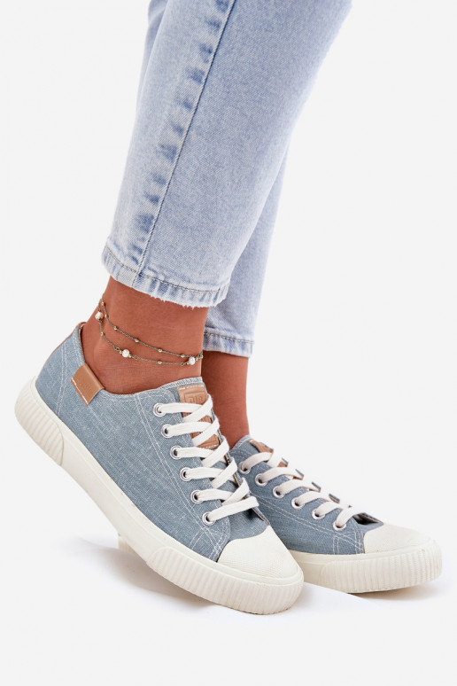 Women's Fabric Sneakers Big Star RR274796 Blue