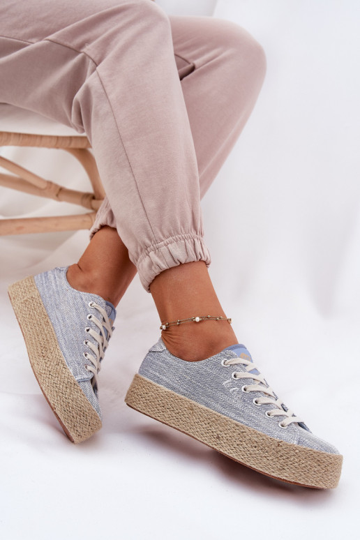 Womens Platform Sneakers With Weaving Lee Cooper LCW-25-02-3284 Light Beige Womens Platform Sneakers With Weaving Lee Cooper LCW-25-02-3284 Light Beige