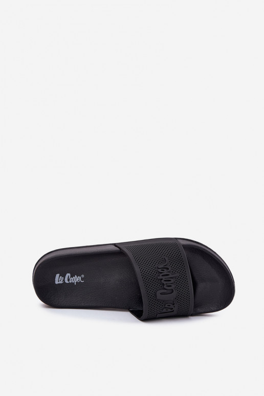 Klapki Męskie Lee Cooper LCW-25-07-3527M Czarne
