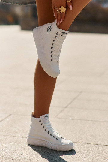 Women's Platform Sneakers Lee Cooper LCW-25-44-3209L White