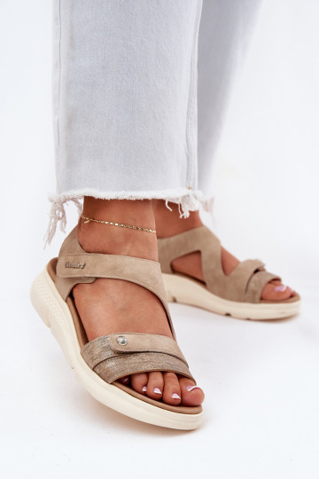 Women's Wedge Sandals Beige Maroriella 2