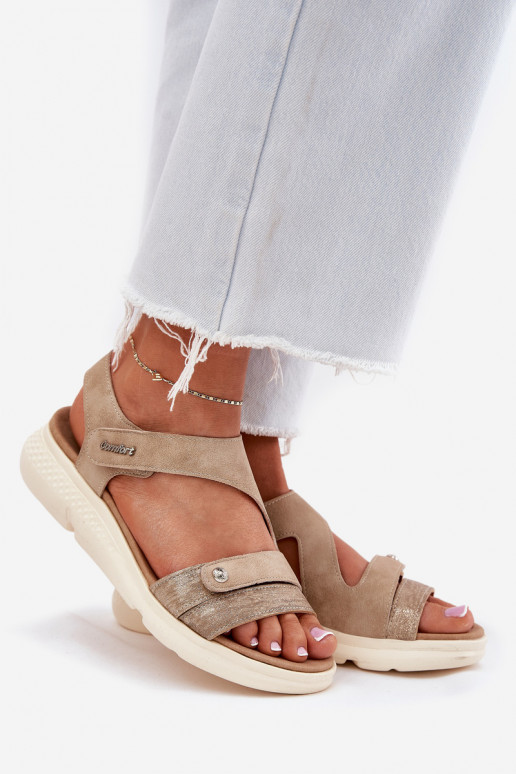 Women's Wedge Sandals Beige Maroriella