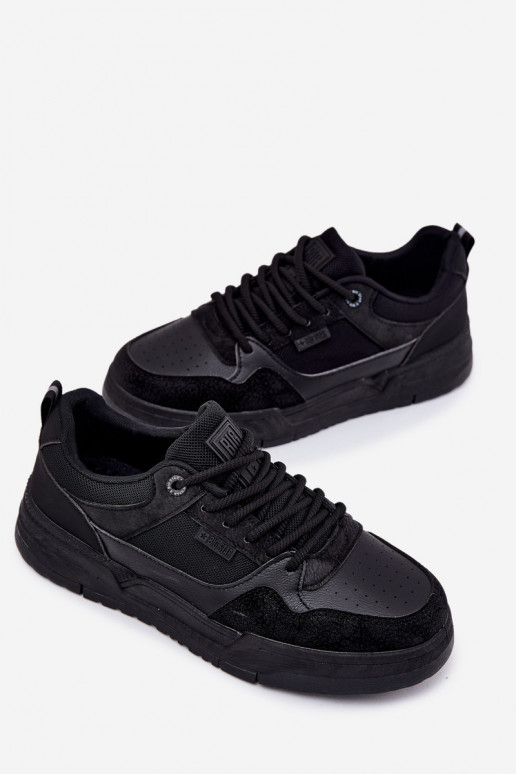 Sneakersy Męskie Big Star RR174606 Czarne