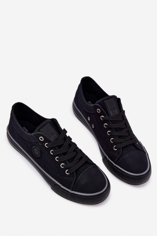 Trampki Męskie Materiałowe Big Star RR174338 Czarne