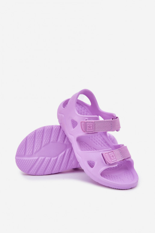 Foam Children's Sandals Big Star RR374516 Purple