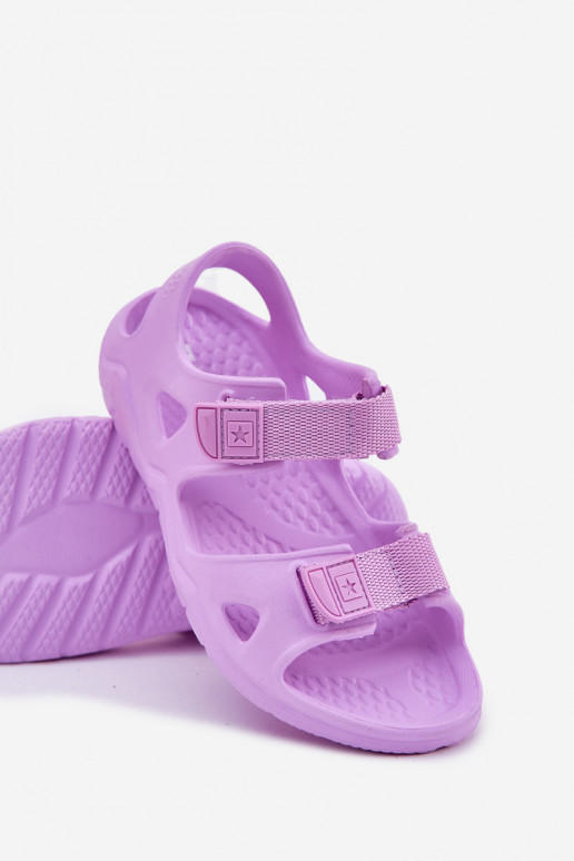 Foam Children's Sandals Big Star RR374516 Purple
