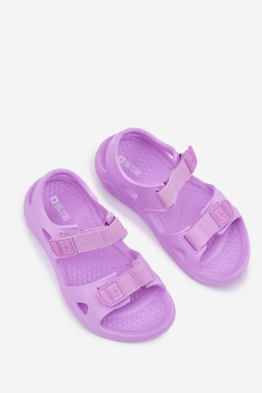 Foam Children's Sandals Big Star RR374516 Purple