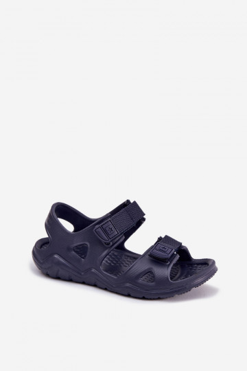 Foam Children Sandals Big Star RR374512 Navy Blue
