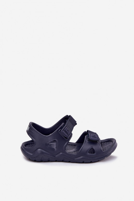 Foam Children Sandals Big Star RR374512 Navy Blue