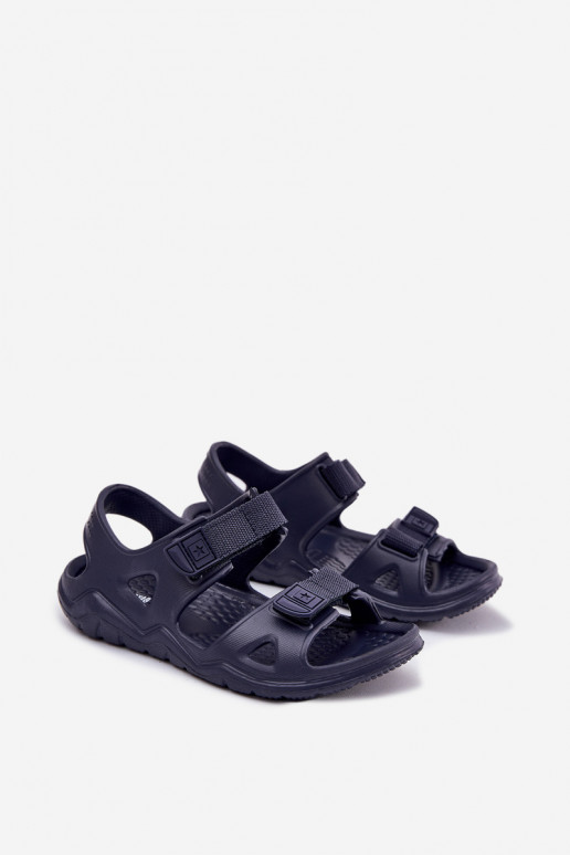 Foam Children Sandals Big Star RR374512 Navy Blue