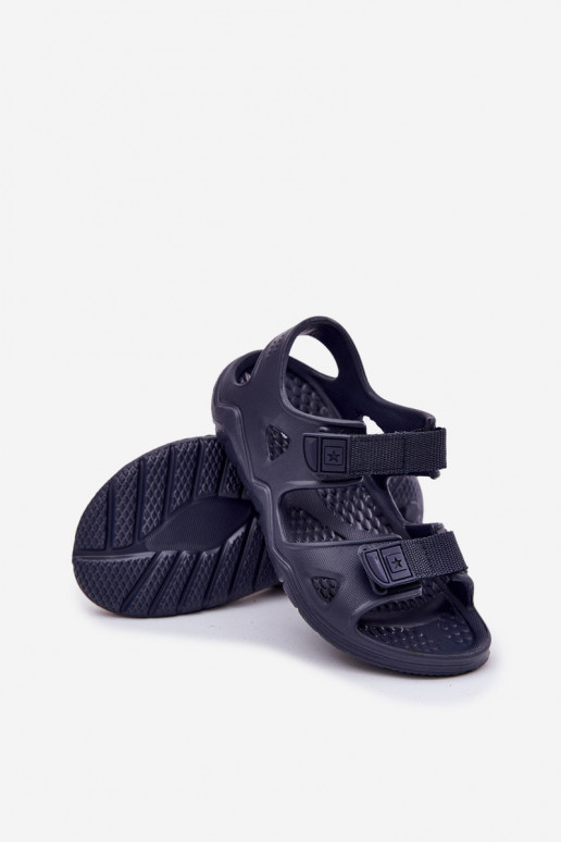 Foam Children Sandals Big Star RR374512 Navy Blue