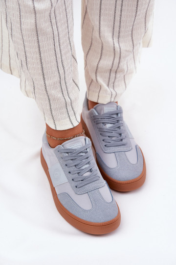 Sneakersy Damskie Big Star RR274805 Niebieskie