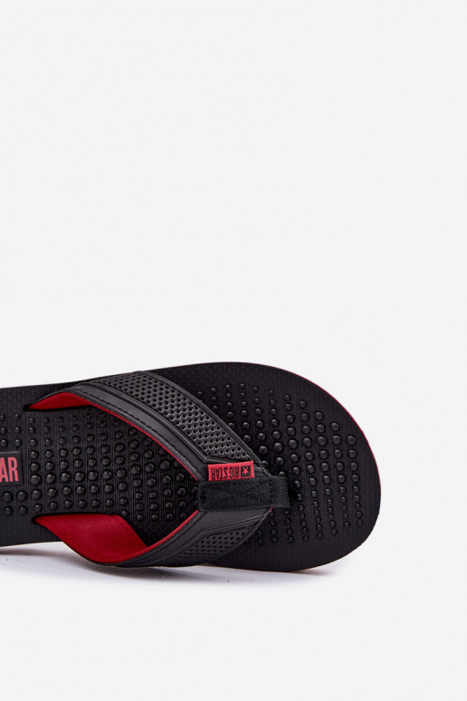 Men's Flip Flops Big Star RR174441 Black