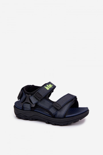 Children's sandals Lee Cooper LCW-25-34-3569K navy blue