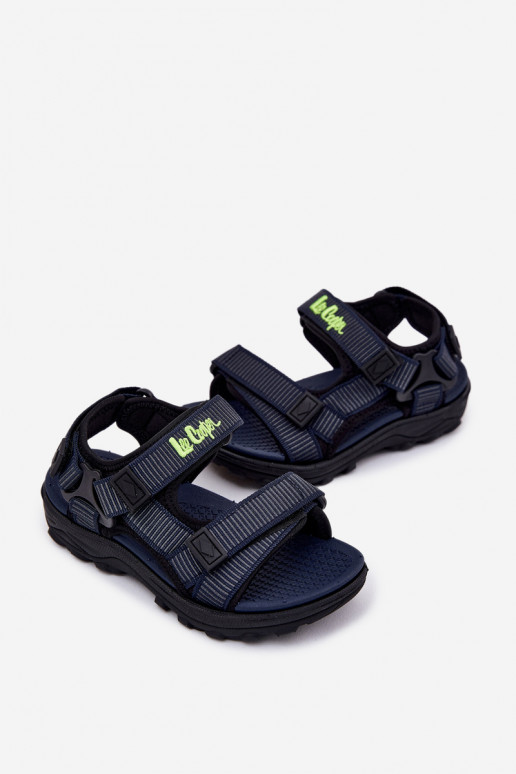 Children's sandals Lee Cooper LCW-25-34-3569K navy blue
