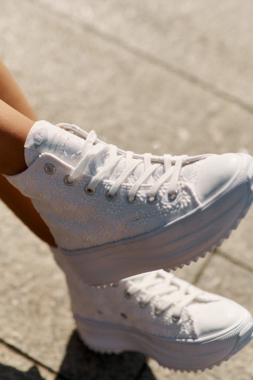 High Women's Sneakers Lee Cooper LCW-25-31-3461L White