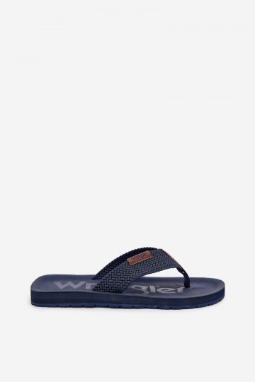 Men's flip-flops WRANGLER ZANE FLIPFLOP MEN LOW 20251044.24H navy 2