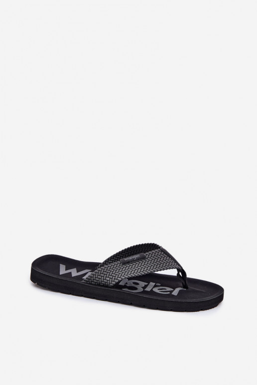 Klapki Japonki Męskie WRANGLER ZANE FLIPFLOP MEN LOW 20251044.20251044.10E Szare