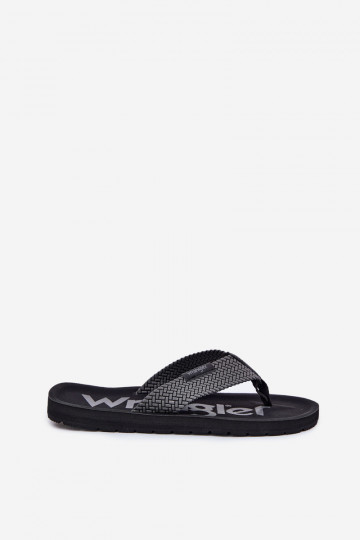Klapki Japonki Męskie WRANGLER ZANE FLIPFLOP MEN LOW 20251044.20251044.10E Szare 2