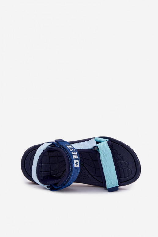 Children's Velcro Sandals Big Star RR374520 Navy