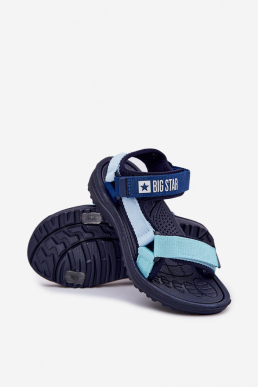 Children's Velcro Sandals Big Star RR374520 Navy