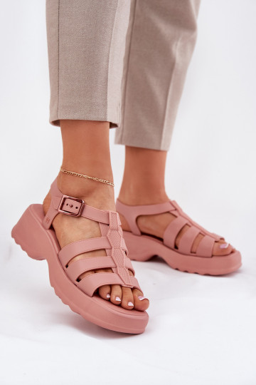 Scented Women's Sandals ZAXY NN285038 Dirty Pink 2