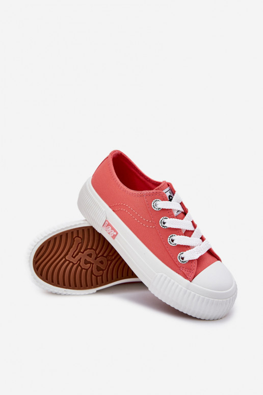 Children's Youth Sneakers LEE ISLA C LOW JR 50251058 Coral