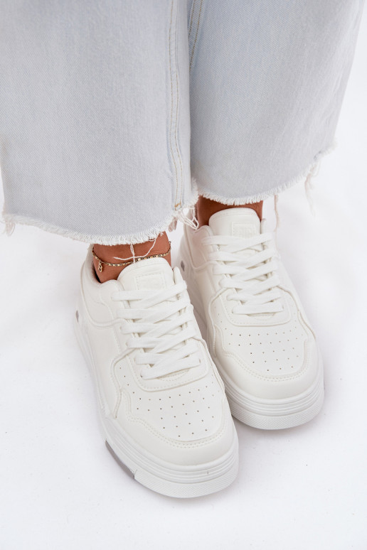 Low Women's Sneakers Big Star RR274A310 HI-POLY SYSTEM White