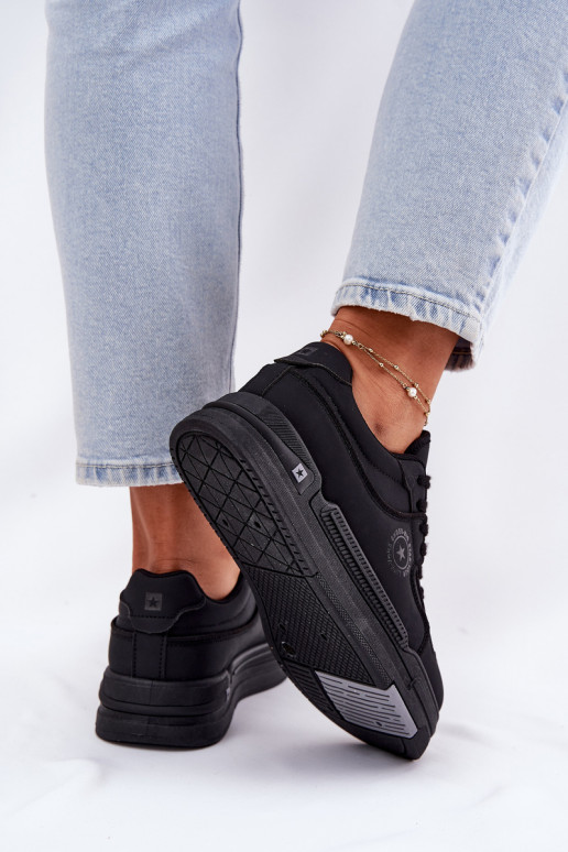 Low Women's Sneakers Big Star RR274A311 HI-POLY SYSTEM Black