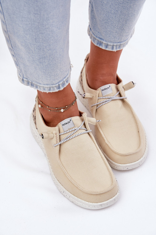 Lightweight Women s Shoes McKeylor 96116 Beige